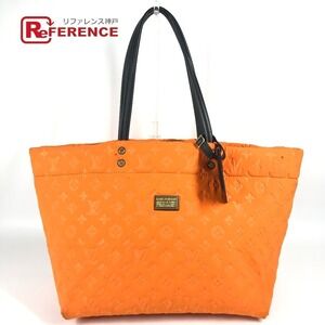 Louis Vuitton Cruise Line Scuba Tote Bag Microfiber Orange